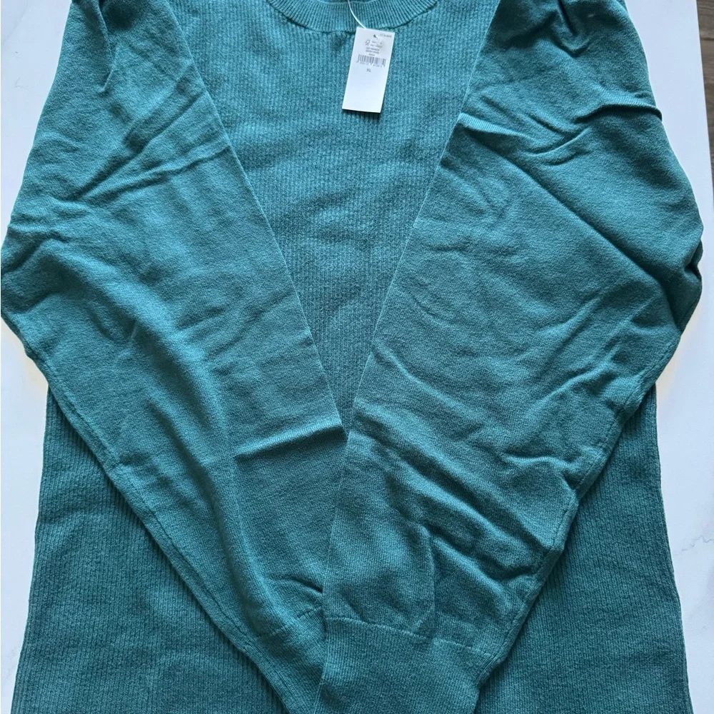 GAP Turquoise Knit Pullover